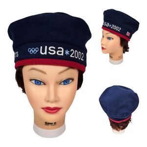 Vintage 2002 Official Winter Olmpics Roots‎ Hat / 2002 U.S. Olympic Team Apparel